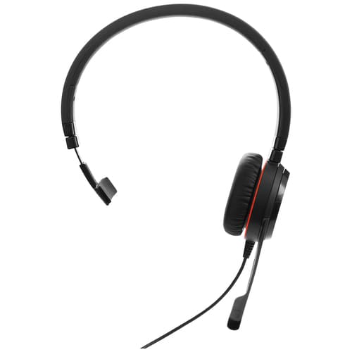 Jabra Evolve 20 Casque Avec fil Arceau Bureau/Centre d'appels USB Type-A Noir