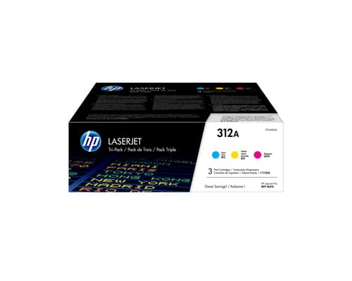 HP Cartouche 312A toner Cyan Tri-Pack
