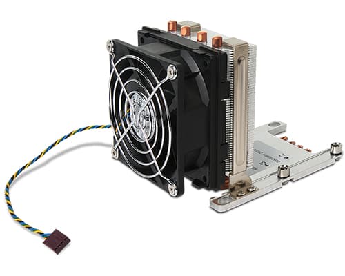 Lenovo 4XG0Q17167 système de refroidissement d’ordinateur Processeur Refroidisseur d'air Noir, Métallique