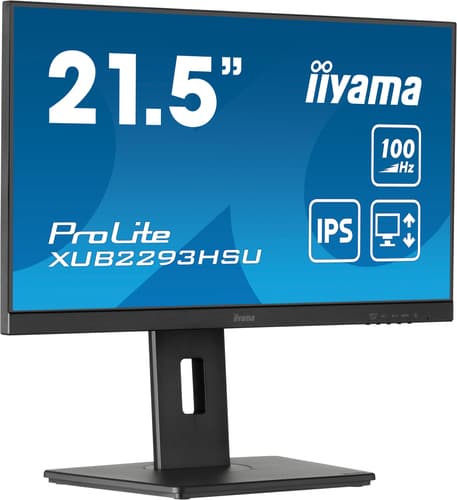 iiyama ProLite XUB2293HSU-B7 écran plat de PC 54,6 cm (21.5") 1920 x 1080 pixels Full HD LED Noir