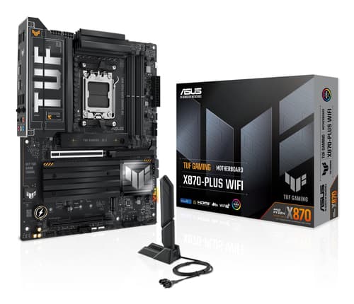 ASUS TUF GAMING X870-PLUS WIFI AMD X870 Emplacement AM5 ATX
