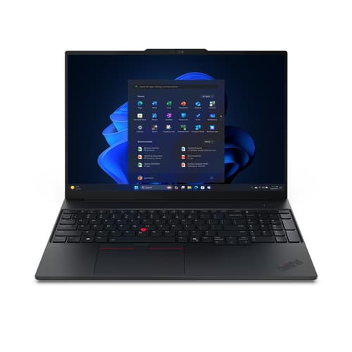 Lenovo ThinkPad E16 Gen 3 (Intel) Intel Core Ultra 5 225U Ordinateur portable 40,6 cm (16") WUXGA 16 Go DDR5-SDRAM 512 Go SSD Wi-Fi 6E (802.11ax) Windows 11 Pro Français Noir