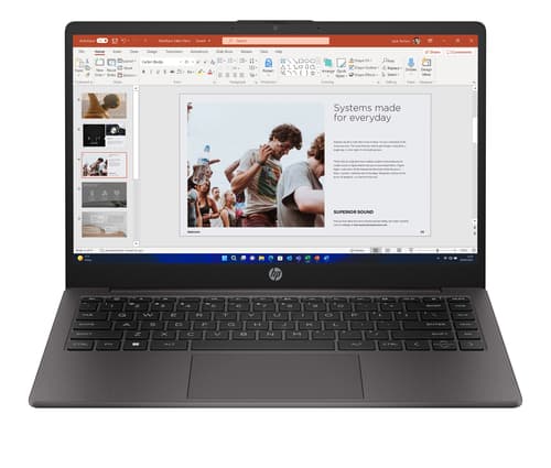 HP 245 G10 AMD Ryzen™ 5 7530U Ordinateur portable 35,6 cm (14") Full HD 16 Go DDR4-SDRAM 512 Go SSD Wi-Fi 6 (802.11ax) Windows 11 Pro Argent