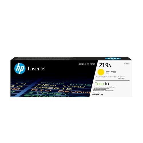 HP Toner jaune LaserJet authentique 219A
