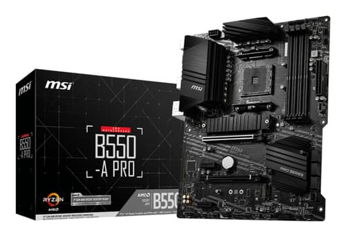 MSI B550-A PRO carte mère AMD B550 Emplacement AM4 ATX
