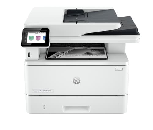HP LaserJet Pro 4102fdw Sans fil Multifunction Noir et blanc Imprimante, Copieur, Scanner; Recto verso