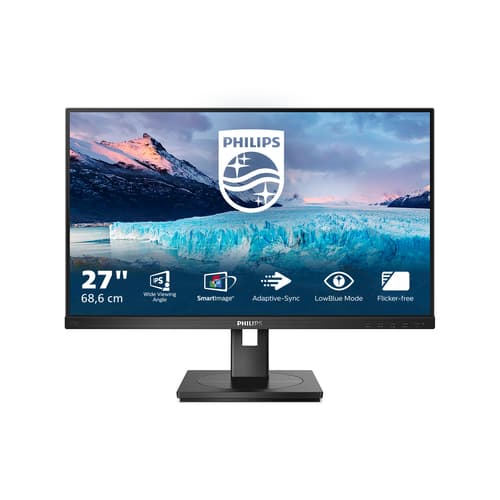 Philips 272S1M/00 écran plat de PC 68,6 cm (27") 1920 x 1080 pixels Full HD LCD Noir