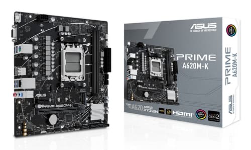 ASUS PRIME A620M-K AMD A620 Emplacement AM5 micro ATX