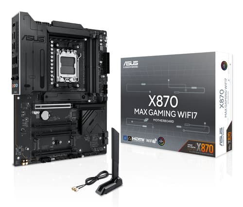 ASUS X870 MAX GAMING WIFI7 AMD X870 Emplacement AM5 ATX