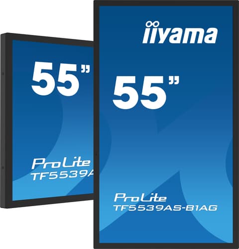 iiyama TF5539AS-B1AG écran plat de PC 138,7 cm (54.6") 3840 x 2160 pixels 4K Ultra HD LED Écran tactile Noir