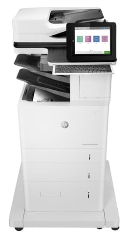 HP LaserJet Enterprise Flow LaserJet Enterprise M635z Multifunction Noir et blanc Imprimante, Ethernet uniquement; Copieur, Scanner