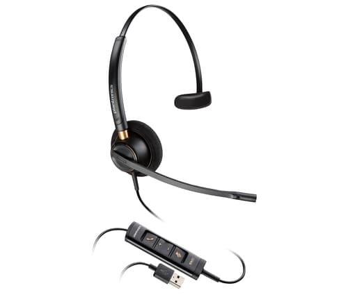HP Poly Micro-casque Poly EncorePro 515 monaural avec USB-A