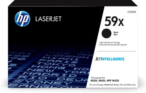 HP 59X Toner noir LaserJet authentique grande capacité