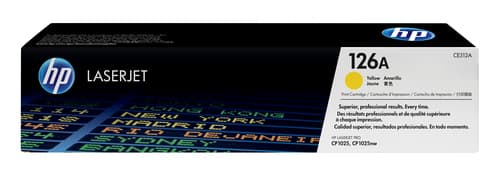 HP 126A toner LaserJet jaune authentique