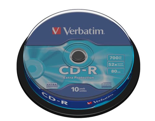 Verbatim CD-R Extra Protection 700 Mo 52x 10 pièce(s)