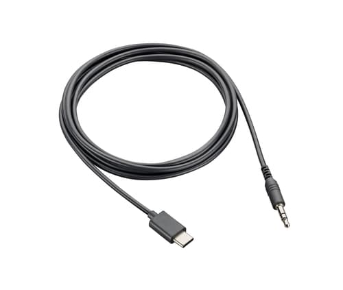 HP Poly Câble adaptateur audio Poly Voyager Surround 80/85 UC 3,5 mm