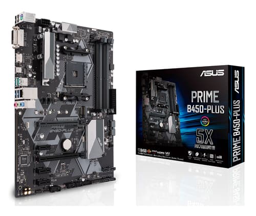 ASUS PRIME B450-PLUS AMD B450 Emplacement AM4 ATX