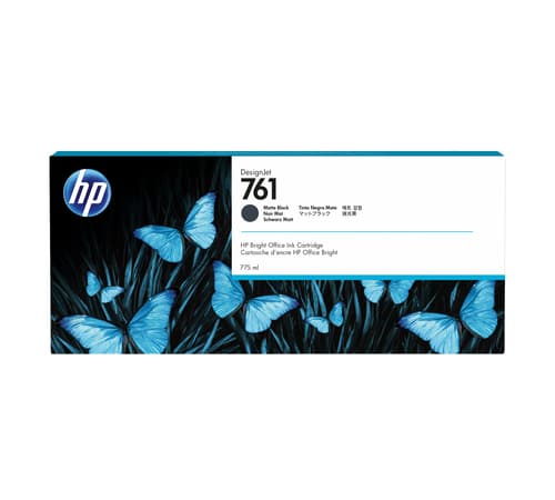 HP 761 cartouche d'encre DesignJet noir mat, 775 ml