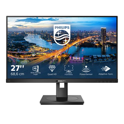 Philips B Line 275B1/00 écran plat de PC 68,6 cm (27") 2560 x 1440 pixels 2K Ultra HD LCD Noir