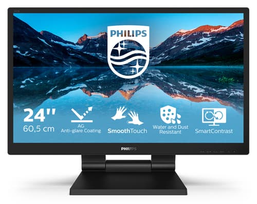 Philips 242B9TL/00 écran plat de PC 60,5 cm (23.8") 1920 x 1080 pixels Full HD LCD Écran tactile Noir