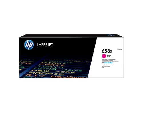 HP Toner magenta LaserJet 658X authentique grande capacité