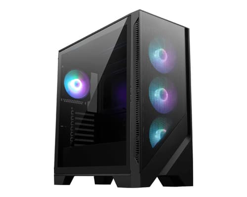 MSI MAG Forge 320R AIRFLOW Micro Tower Noir, Transparent