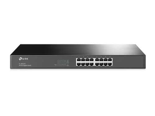 TP-Link TL-SG1016 commutateur réseau Non-géré Gigabit Ethernet (10/100/1000) 1U Noir