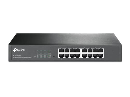 TP-Link TL-SG1016DE commutateur réseau Géré L2 Gigabit Ethernet (10/100/1000) Noir