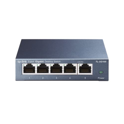 TP-Link TL-SG105 commutateur réseau Non-géré L2 Gigabit Ethernet (10/100/1000) Noir