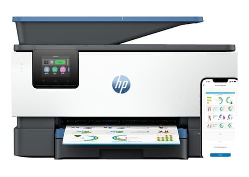 HP OfficeJet Pro 9125e Sans fil All-in-One Couleur Imprimante, Instant Ink; Impression recto-verso