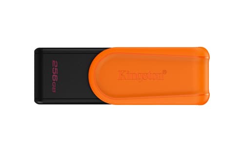 Kingston Technology DataTraveler 256GB Portable USB 3.2 Gen 1 Exodia S (Noir/Orange)