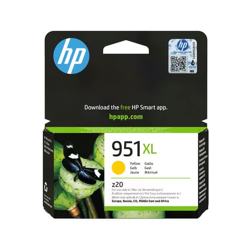 HP 951XL cartouche d'encre jaune grande capacité authentique