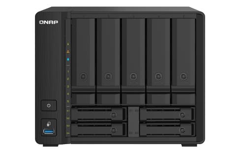 QNAP TS-932PX NAS Tower Annapurna Labs Alpine AL-324 4 Go DDR4 0 To QNAP Turbo System Noir