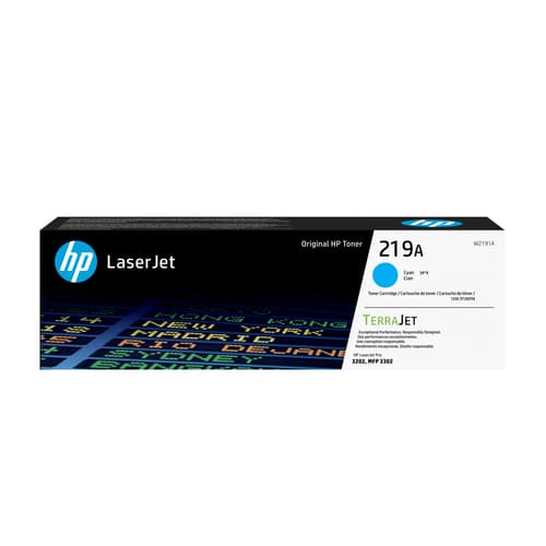 HP Toner cyan LaserJet authentique 219A