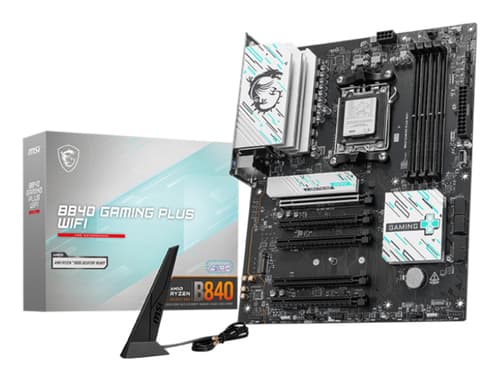 MSI B840 GAMING PLUS WIFI carte mère AMD B840 Emplacement AM5 ATX