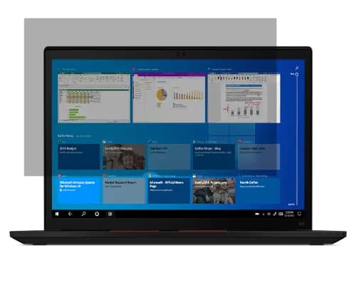 Lenovo 4XJ1M77975 filtre anti-reflets pour écran et filtre de confidentialité Ordinateur portable Filtre de confidentialité sans bords pour ordinateur