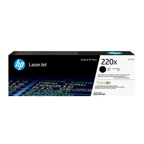 HP Toner LaserJet noir authentique 220X