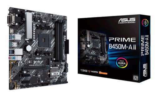 ASUS PRIME B450M-A II AMD B450 Emplacement AM4 micro ATX