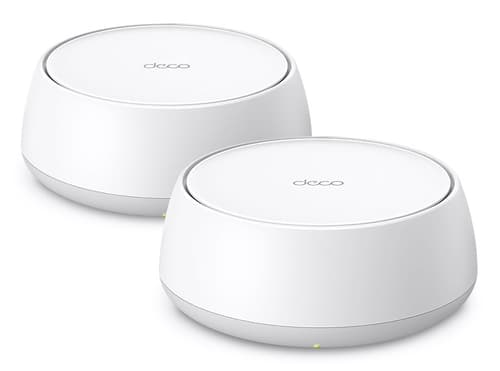 TP-Link DECO BE25(2-PACK) système Wi-Fi maillé Bi-bande (2,4 GHz / 5 GHz) Wi-Fi 7 (802.11be) Blanc Interne
