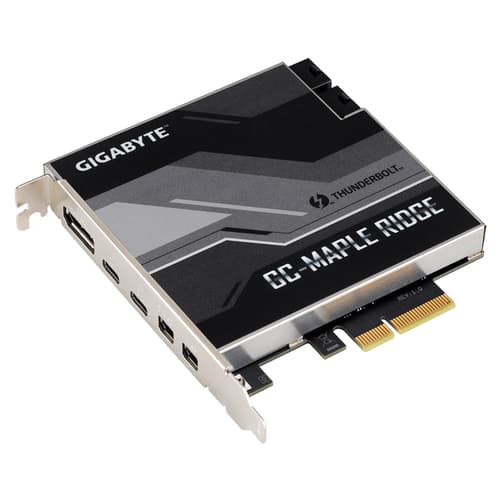 GIGABYTE GC-MAPLE RIDGE carte et adaptateur d'interfaces Interne DisplayPort, Mini DisplayPort, Thunderbolt 4, USB 3.2 Gen 2 (3.1 Gen 2)