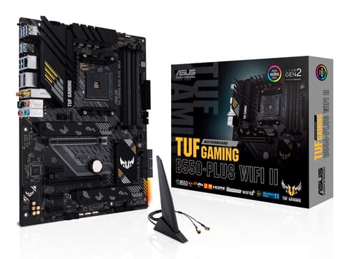 ASUS TUF GAMING B550-PLUS WIFI II AMD B550 Emplacement AM4 ATX