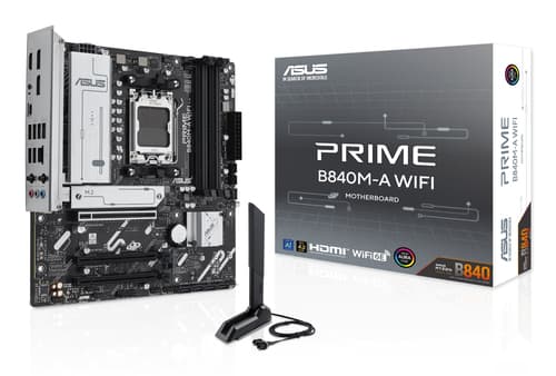 ASUS PRIME B840M-A WIFI AMD B840 Emplacement AM5 micro ATX