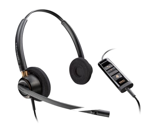 HP Poly Micro-casque stéréo Poly EncorePro 525 USB-A