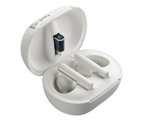 HP Poly Écouteur blanc Poly Voyager Free 60/60+ (2 pièces)
