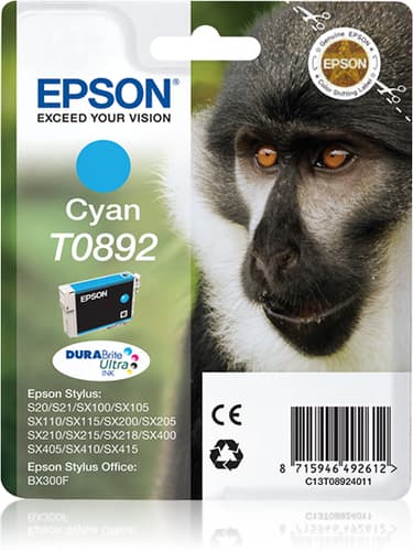 Epson Monkey Cartouche "Singe" - Encre DURABrite Ultra C