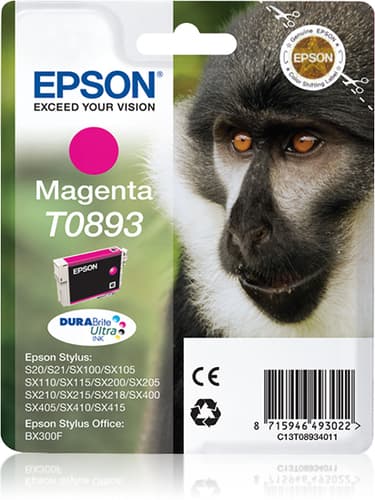 Epson Monkey Cartouche "Singe" - Encre DURABrite Ultra M