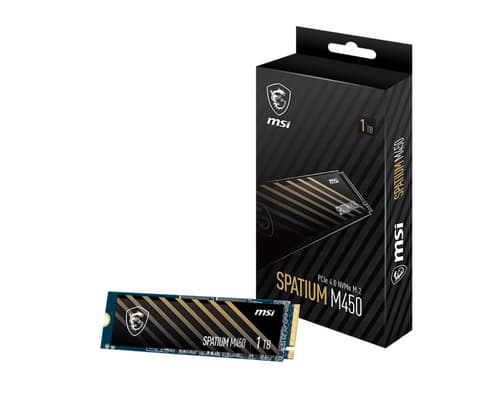 MSI SPATIUM M450 PCIe 4.0 NVMe M.2 1TB 1 To PCI Express 4.0 3D NAND