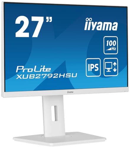 iiyama ProLite XUB2792HSU-W6 écran plat de PC 68,6 cm (27") 1920 x 1080 pixels Full HD LED Blanc