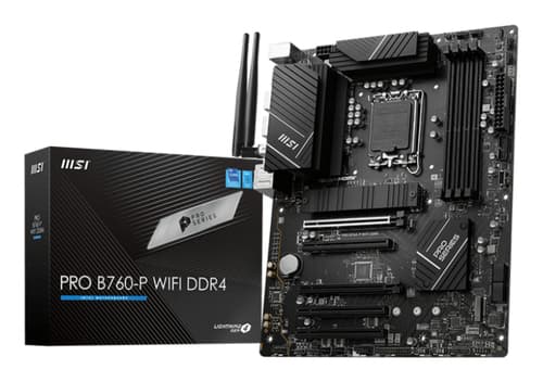 MSI PRO B760-P WIFI DDR4 carte mère LGA 1700 ATX