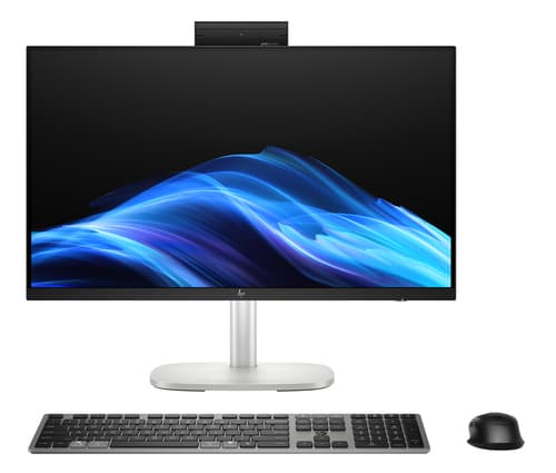 HP EliteStudio 8 G1i AI PC Wolf Pro Security Edition Intel Core Ultra 5 235 60,5 cm (23.8") 1920 x 1080 pixels PC All-in-One 32 Go DDR5-SDRAM 1 To SSD Windows 11 Pro Wi-Fi 6E (802.11ax) Argent